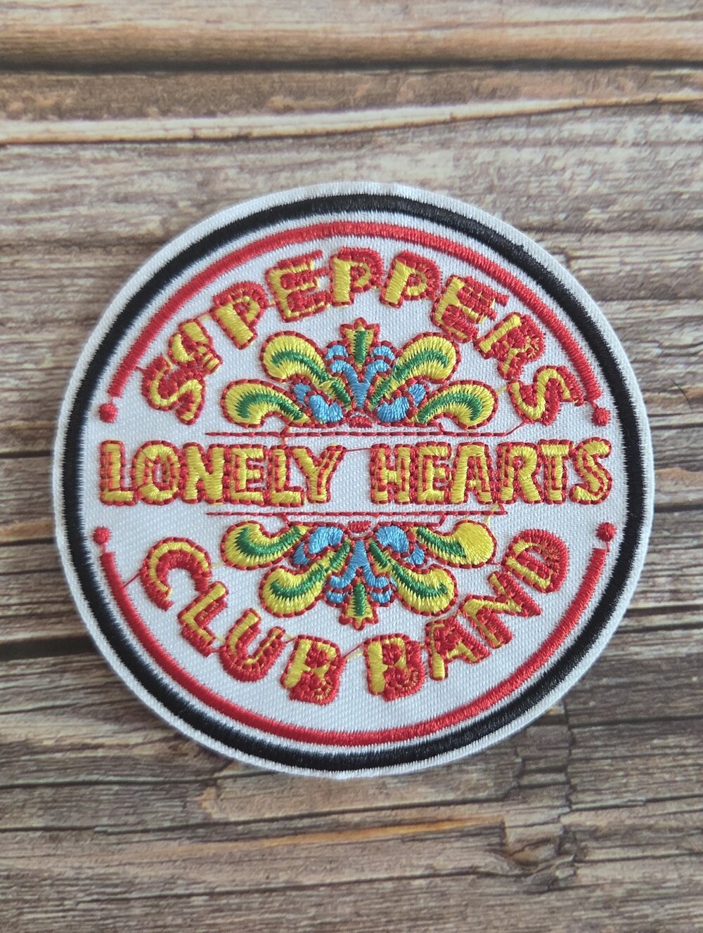 Sargent Peppers Lonely Hearts Club The Beatled Iron On Patch